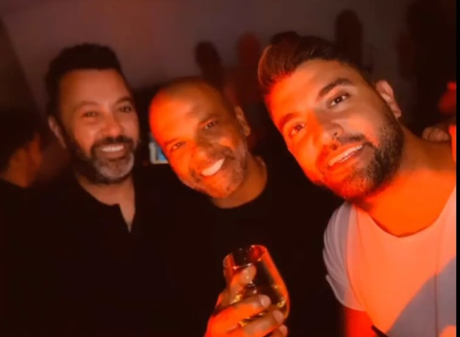 משה פרץ, אייל גולן, ליאור נרקיס (צילום: צילום מסך אינסטגרם)