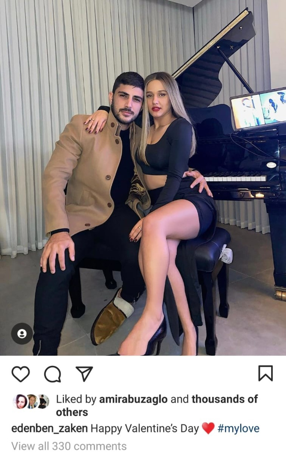 עדן בן זקן, שוקי ביטון (צילום: צילום מסך אינסטגרם)