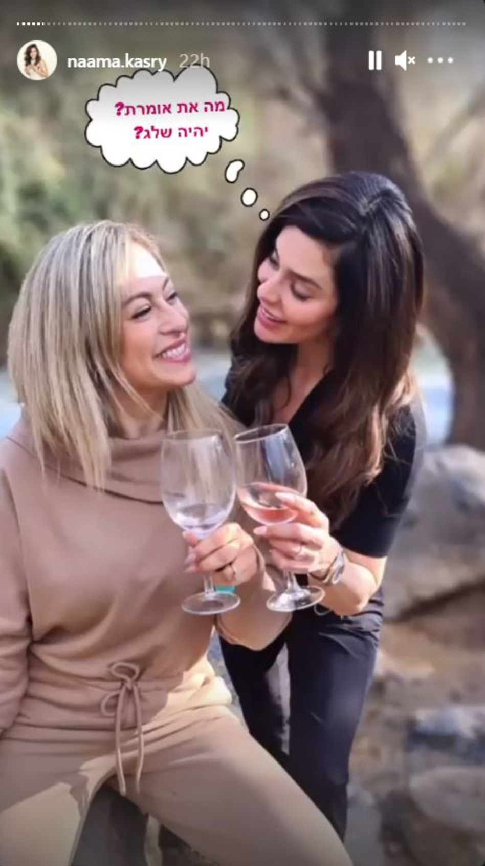 נעמה קסרי, ליהיא גרינר (צילום: צילום מסך אינסטגרם)