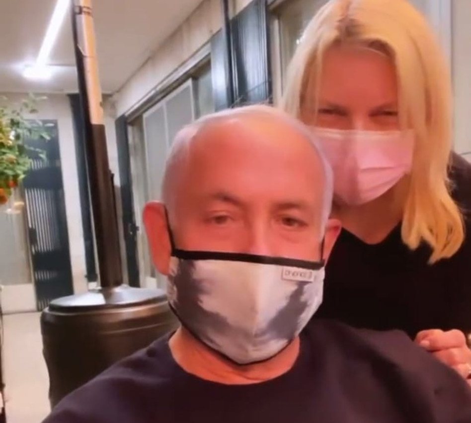 בנימין ושרה נתניהו (צילום: צילום מסך אינסטגרם)