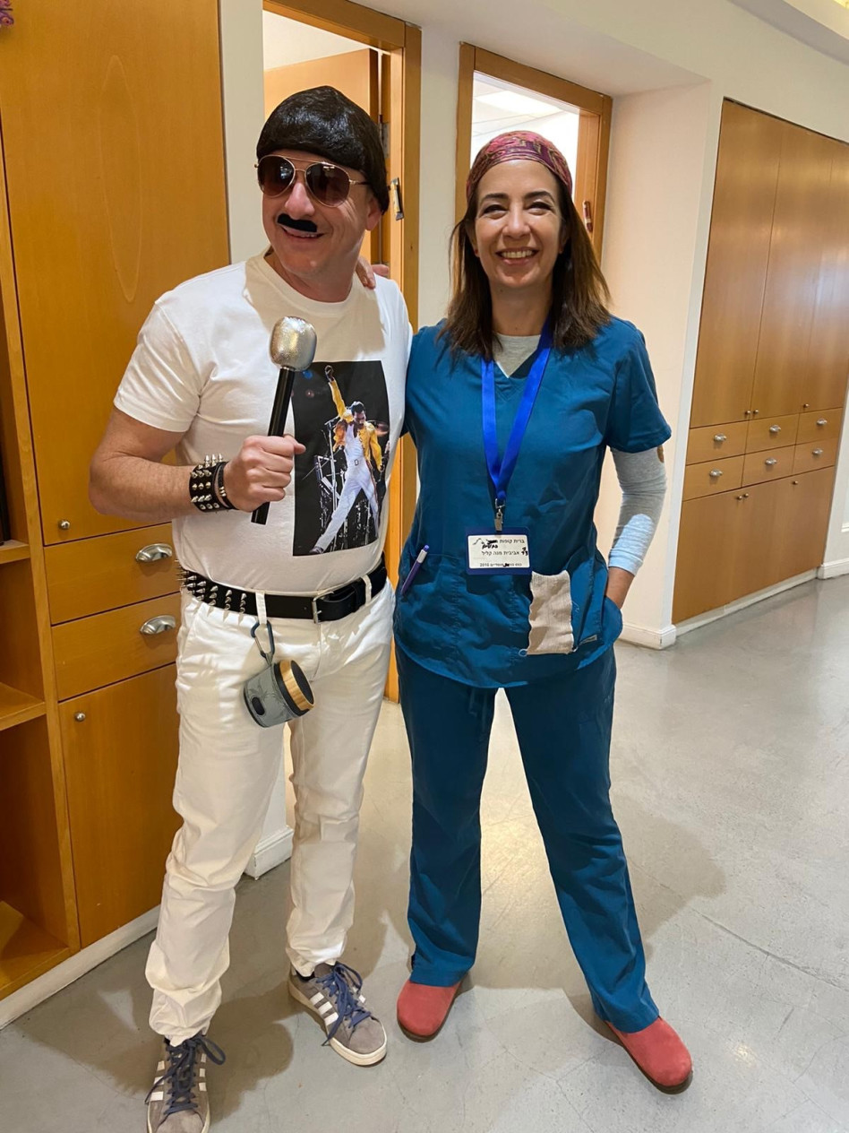 אביבית מנה- קליל והראל גילאון (צילום: אופנהיימר)