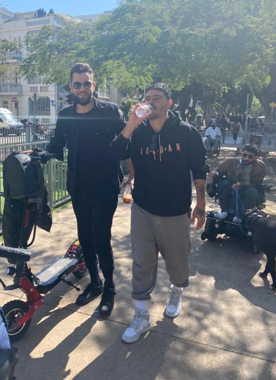 טום קשתי, דוד רביבו (צילום: אור גפן)