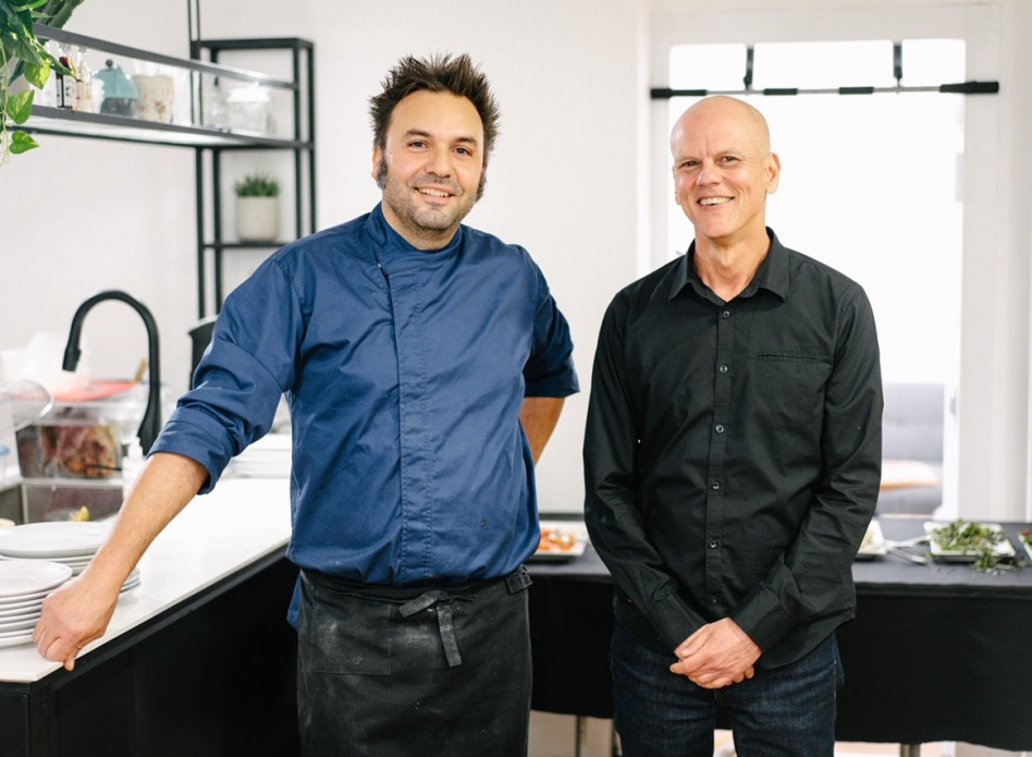 אורן שוסטר ומסימיליאנו די מטאו&nbsp; (צילום: אהרון גדליה)