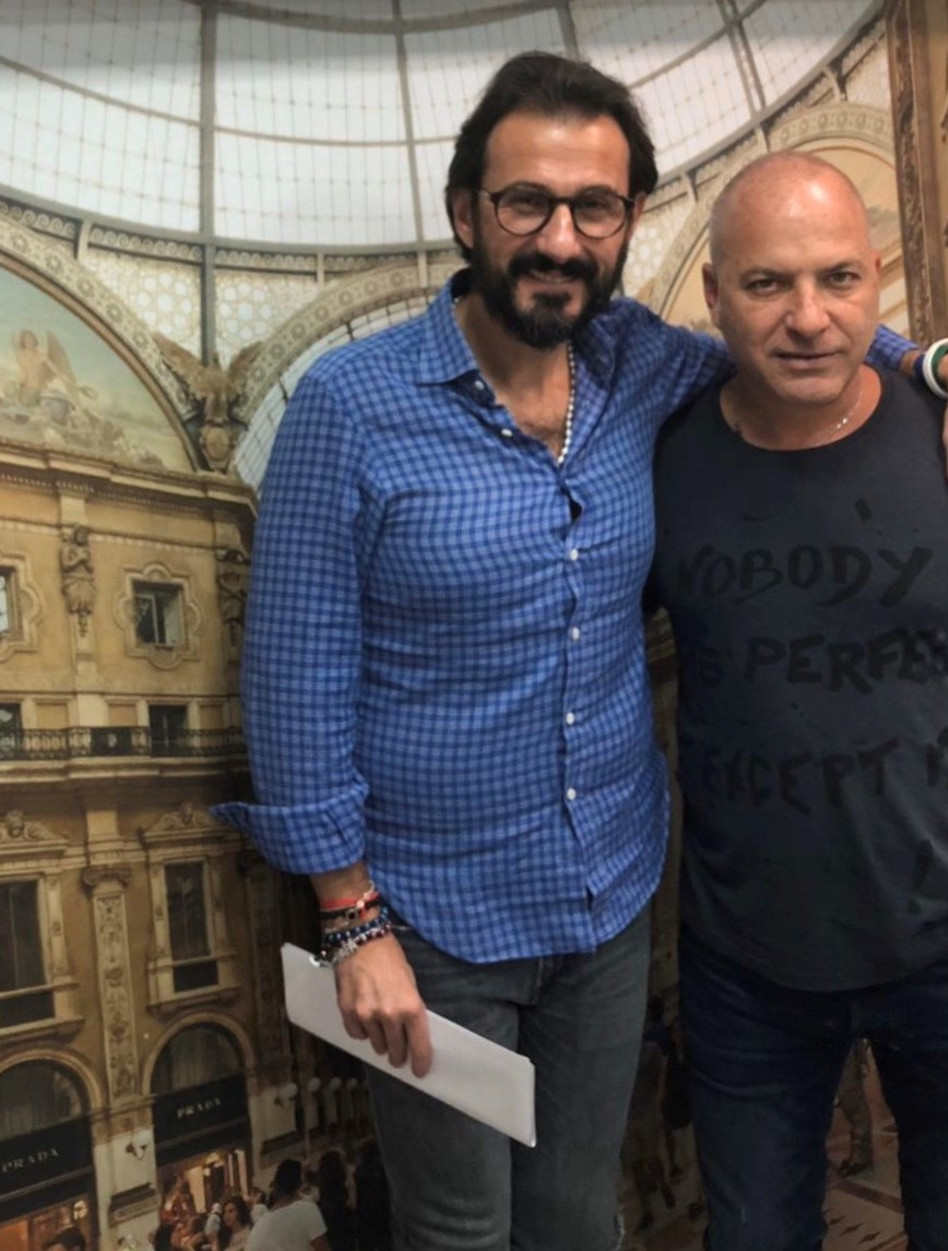 &nbsp;רפאל עובדיה וז'אן פרנקו (צילום: באדיבות ניקולטי)