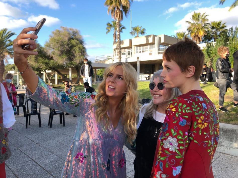 טובה'לה חסין ואלכס קליינשטיין (צילום: נוי ערקובי)