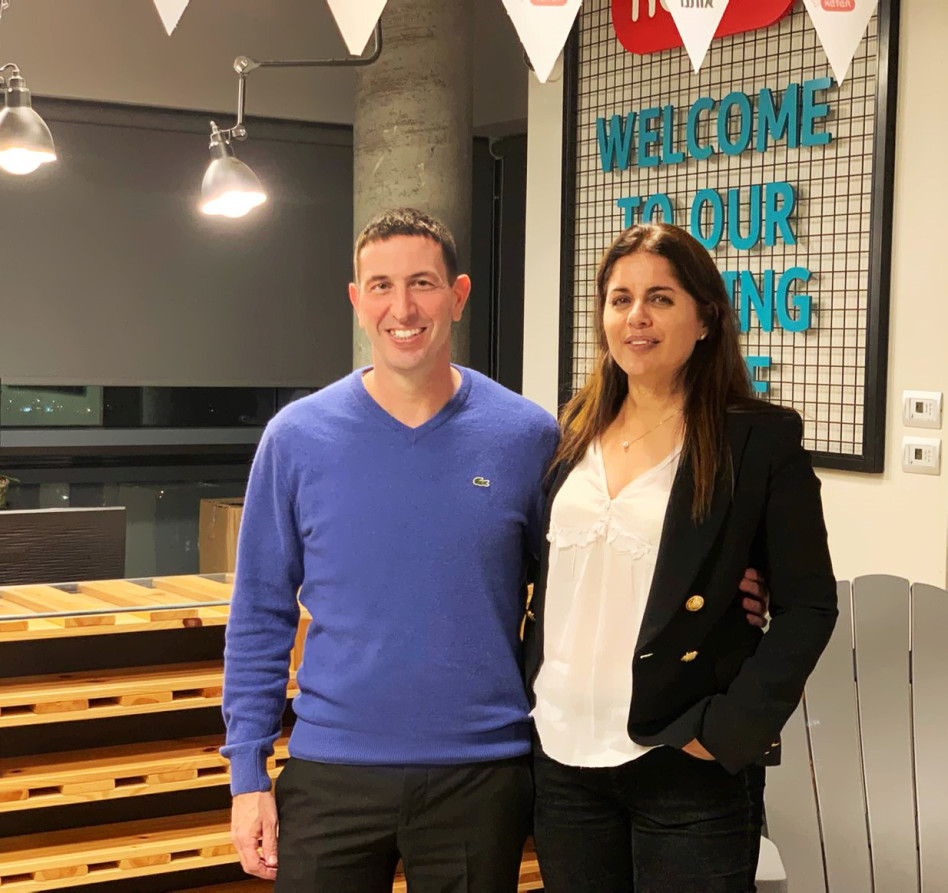 אורה כורזים ואודי שגיא  (צילום: כתר ישראל)