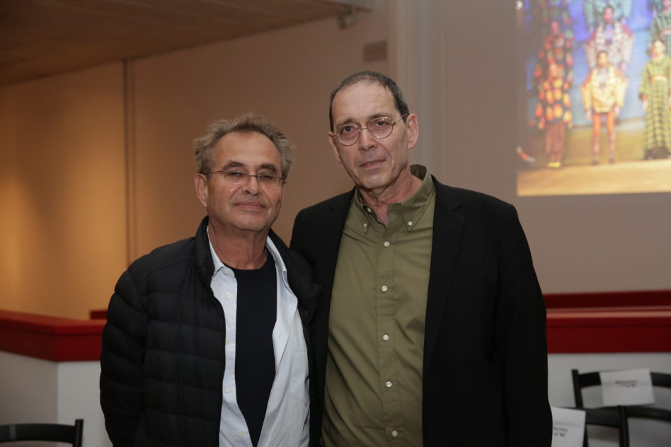 עמי כץ וקובי אלכסנדר (צילום: אחיקם בן יוסף)