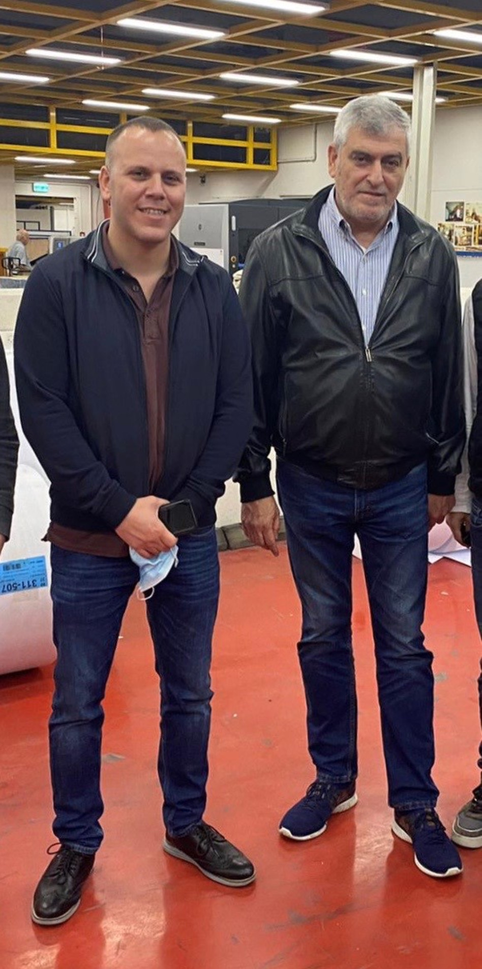 דב קוטלר ואסף אזולאי&nbsp; (צילום: אביב גוטליב)