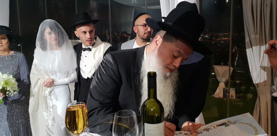 נתן גושן, לירון אלביליה (צילום: הרבנית של האינסטגרם)