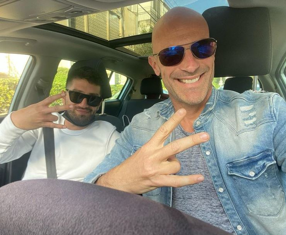 אופיר לוי, יהודה יצחקוב (צילום: צילום מסך אינסטגרם)