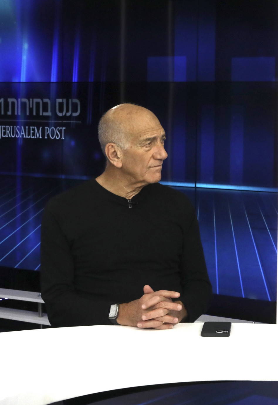 אהוד אולמרט (צילום: מרק ישראל סלם, ג'רוזלם פוסט)