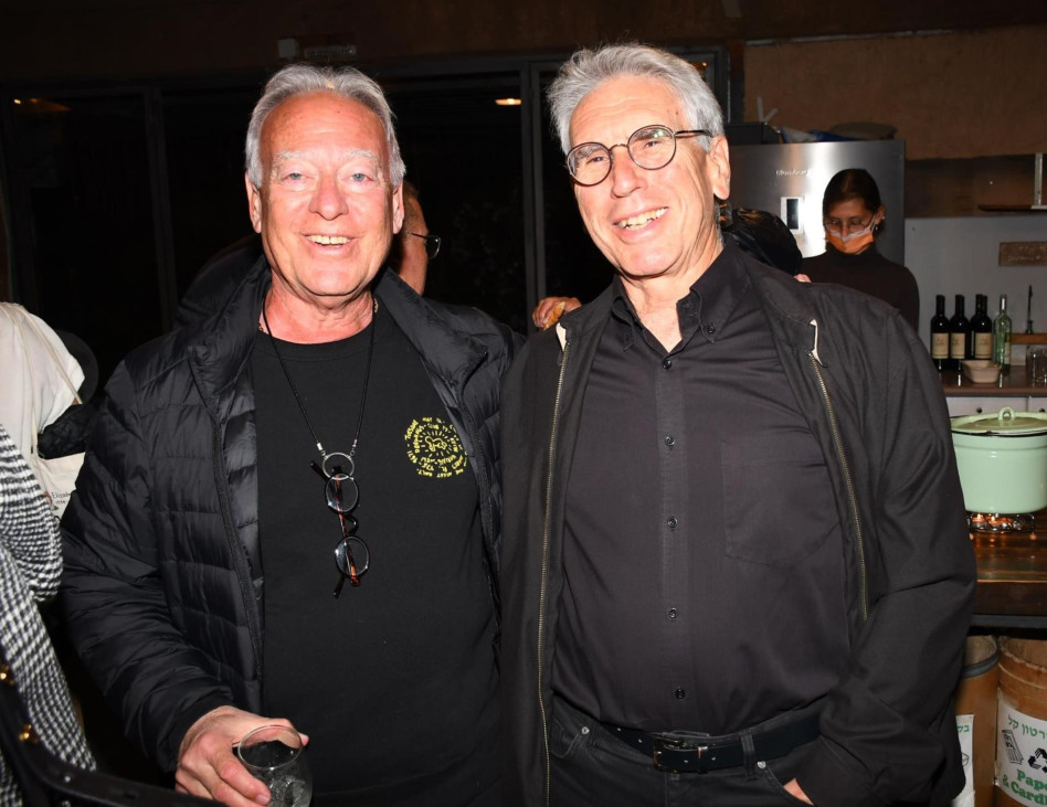 מיקי קני וחיים סאמט (צילום: אביב חופי)