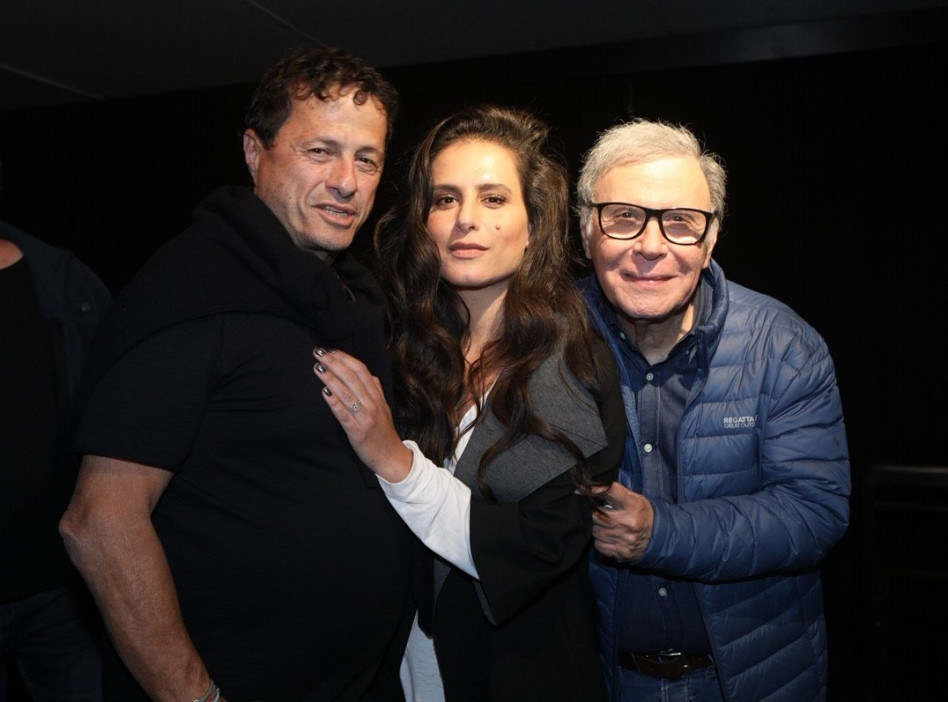 צדי צרפתי, מירי מסיקה ואודי אנג'ל (צילום: אסף לב)