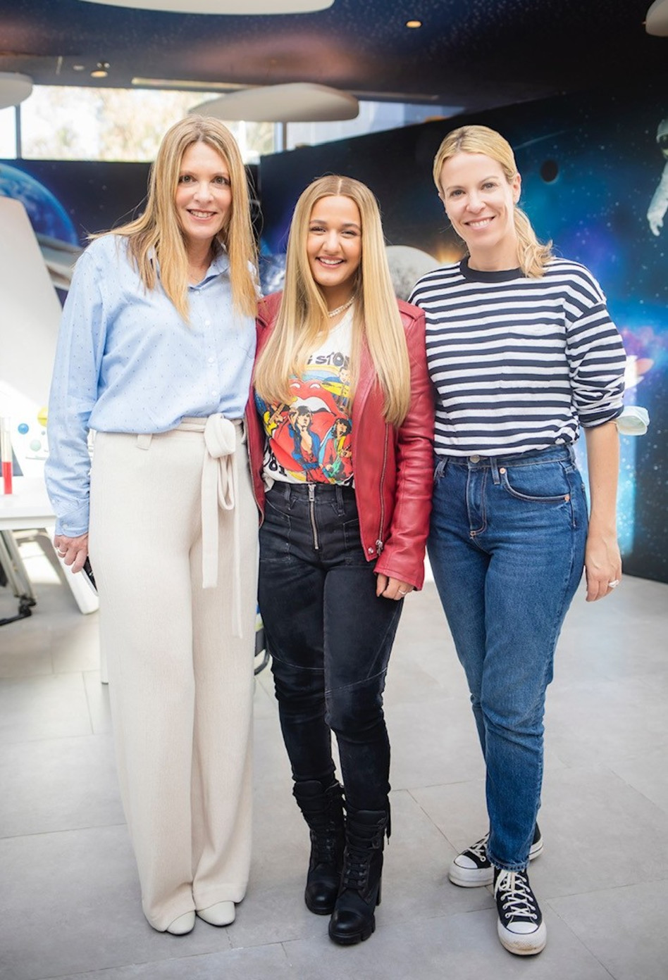 עדי שמעון, עדן בן זקן וגלית פולק&nbsp; (צילום: ליאור נורדמן)