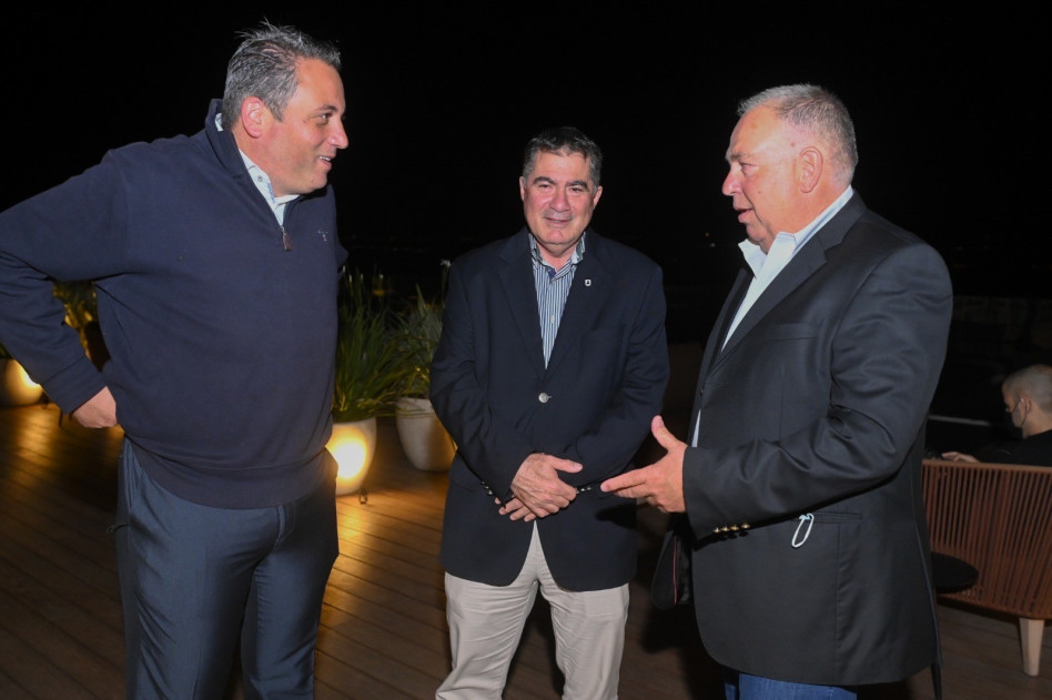 דובי אמיתי, ראול סרוגו ורועי להב (צילום: מיכאל חורי)