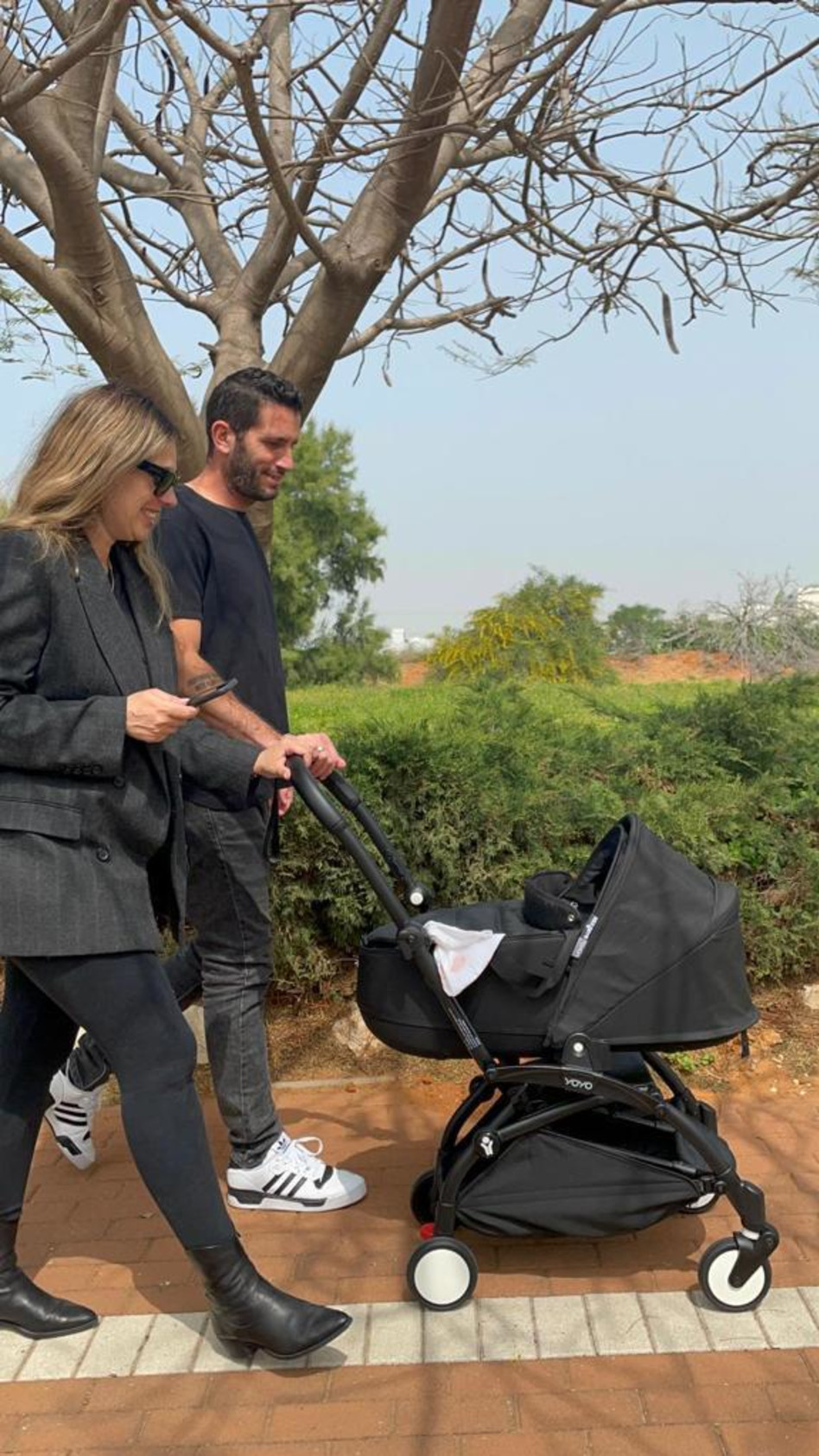 אוולין וטוהר חיימוביץ' (צילום: פרטי)