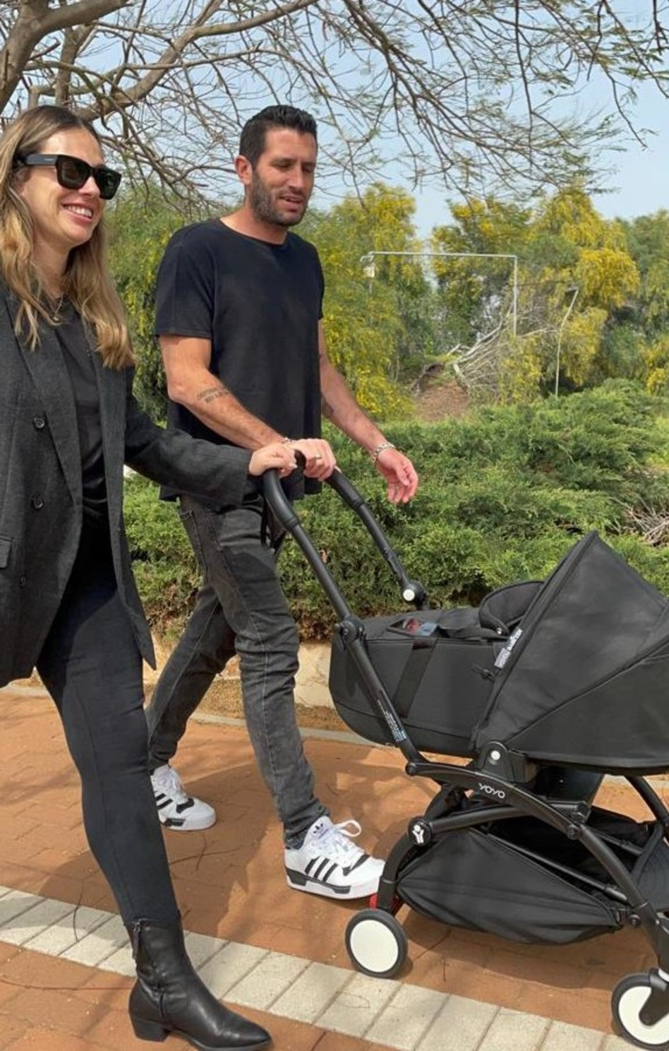 אוולין וטוהר חיימוביץ' (צילום: פרטי)