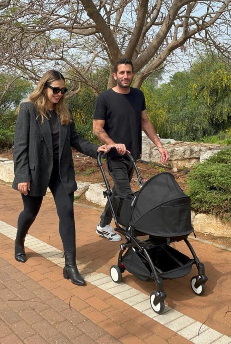 אוולין וטוהר חיימוביץ' (צילום: פרטי)