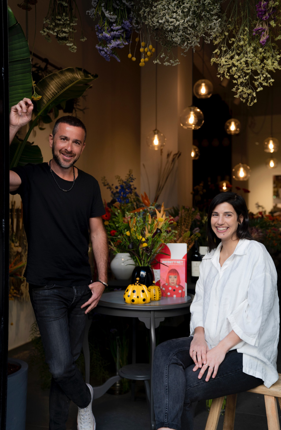 עינת טקו וסטיב נסימה (צילום: ענת סרנה)