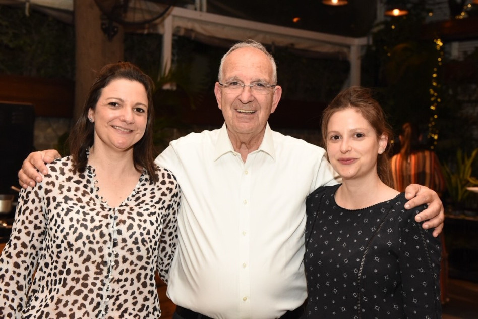  שלי עדי-הראל, שמשון הראל ושני הראל (צילום: אוהד הרכס מכון ויצמן למדע)