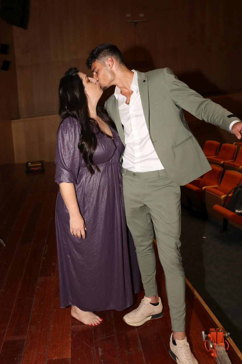 למי שפספס. רון לוי וימית אברמוב (צילום: אור גפן)