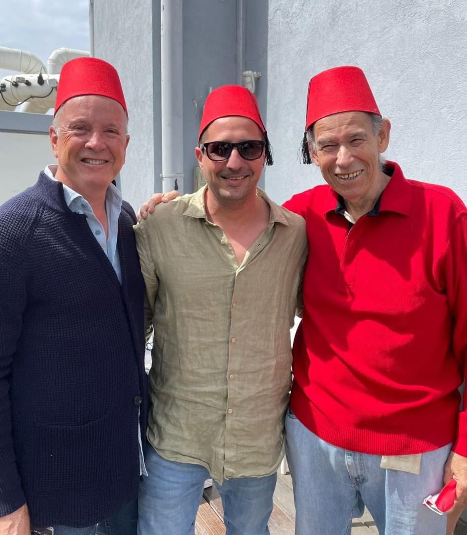 משה תאומים, עדו הר-טוב ומודי כידון (צילום: אינסטגרם)