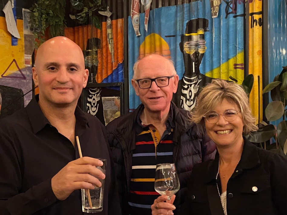 ציפי איסר-איציק, ליפא מאיר ואלון פומרנץ (צילום: מיכל מורן)