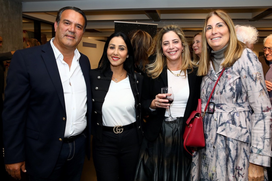    מטי קרסו, עדי אקוניס, רינת ומוטי כוזהינוף (צילום: איציק בירן)