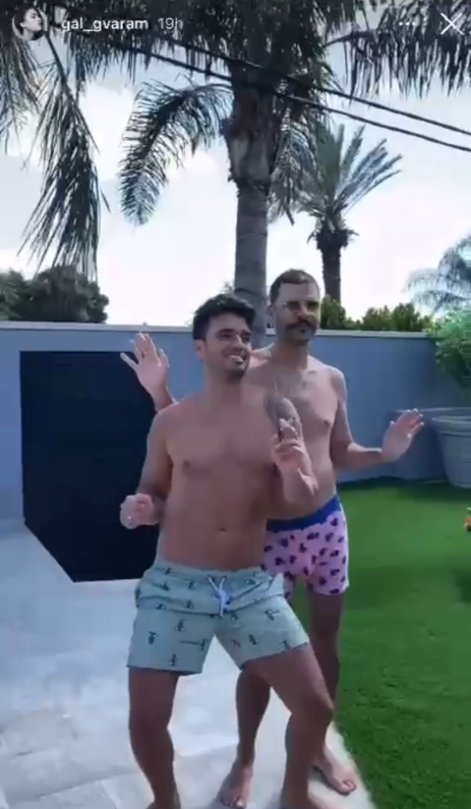 דרור קונטנטו, תום חיימוב (צילום: צילום מסך אינסטגרם)