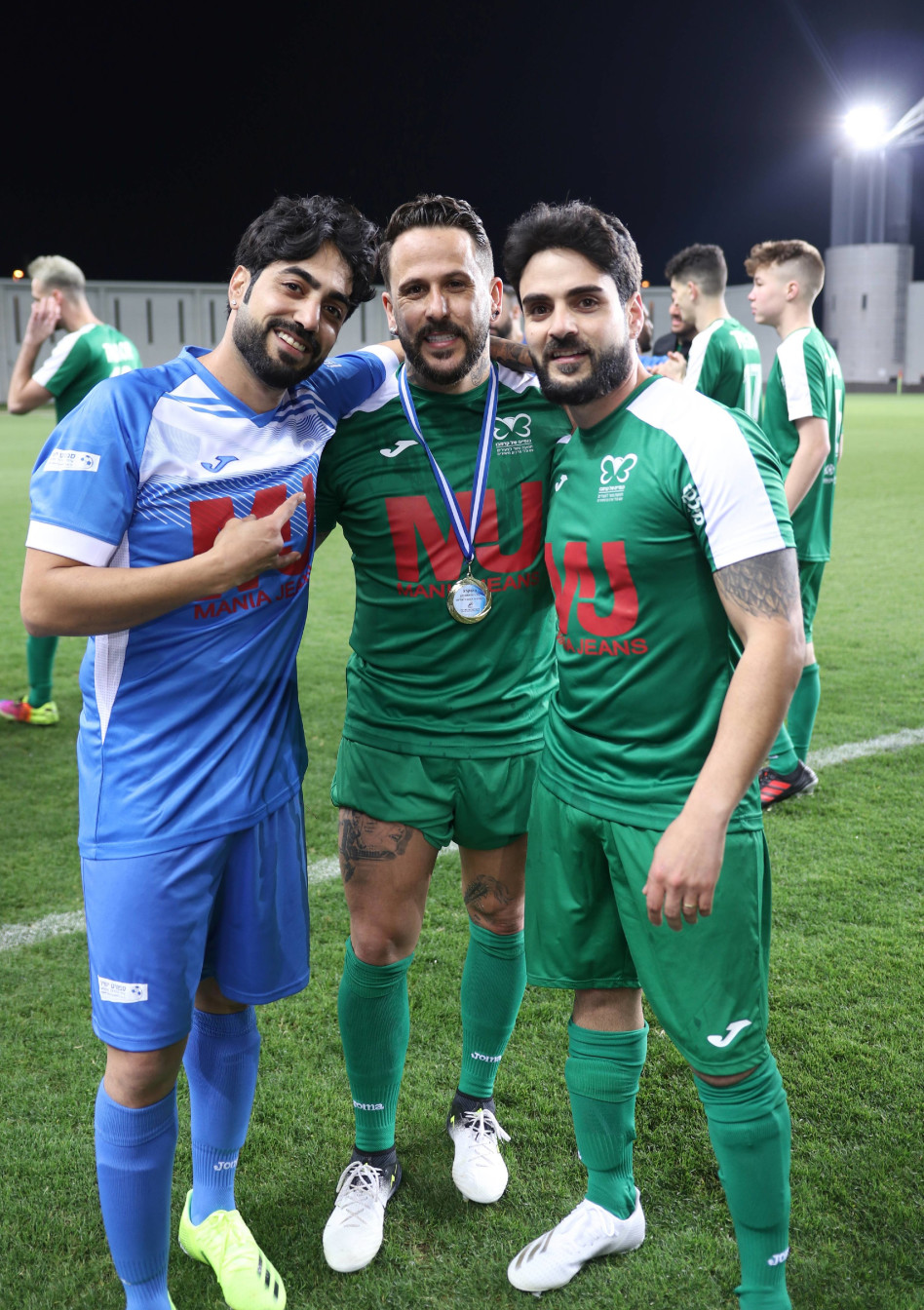 שניר ומאיר, מי שגרמו לערב להתקיים עם אסי בוזגלו (צילום: אור גפן)