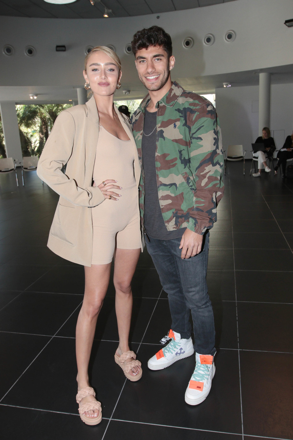 יכול להיות שזה הזוג הבא בתעשייה? בר ברימר, עומר נודלמן (צילום: ענת מוסברג)