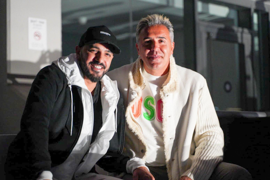 קובי פרץ, איתי לוי (צילום: איתמר גינזבורג)