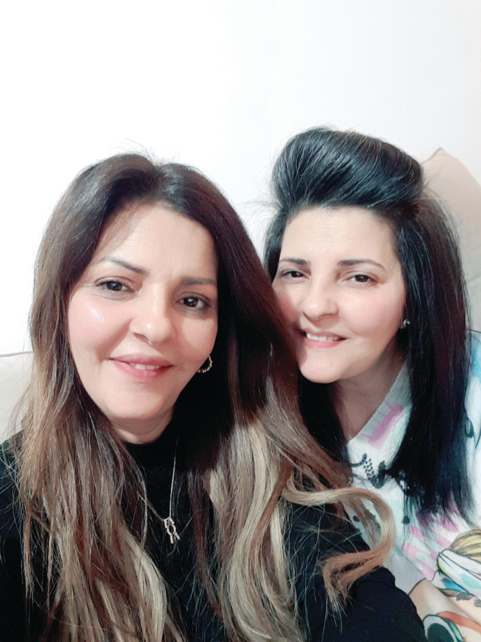 זהבה בן, אתי לוי (צילום: צילום עצמי)