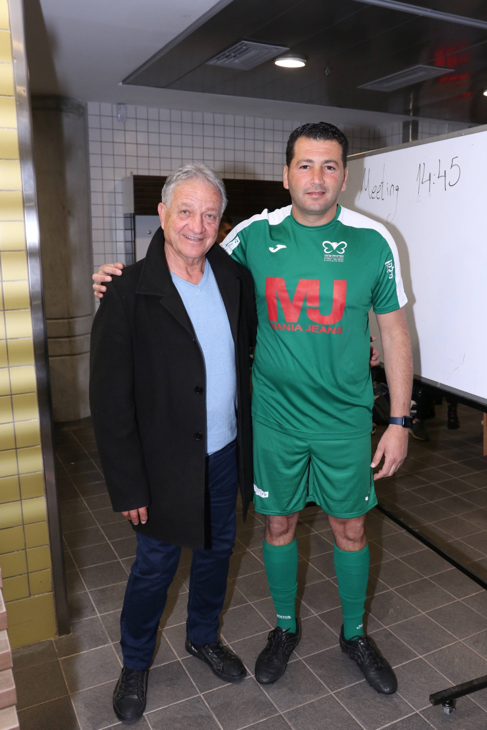 עדו חג'ג' ושייע פייגנבוים (צילום: אור גפן)