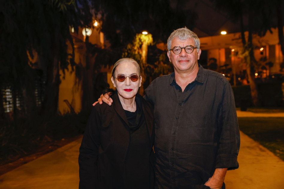 מיקי קצרמן ודורין פרנקפורט (צילום: גיא יחיאלי)