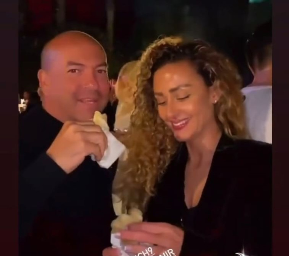 אייל ברקוביץ' שרון ניר כהן (צילום: צילום מסך אינסטגרם)