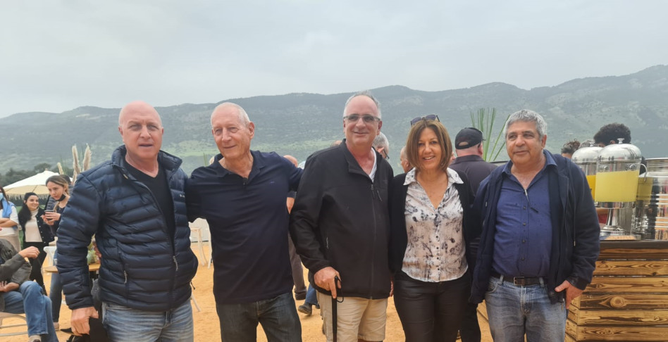 אורי דורמן, רונית בלדר, חן מלמד, אביהו ביאלי ושגב ירבעם (צילום: תקשורת יעל שביט)