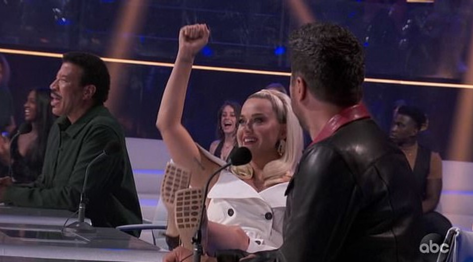 קייטי פרי (צילום: צילום מסך ABC)