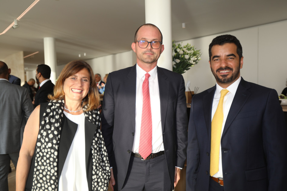 מוחמד עבדאללה אל זאבי, מנואל ראבאטה, טניה כהן-עוזיאלי (צילום: סיון פרג')