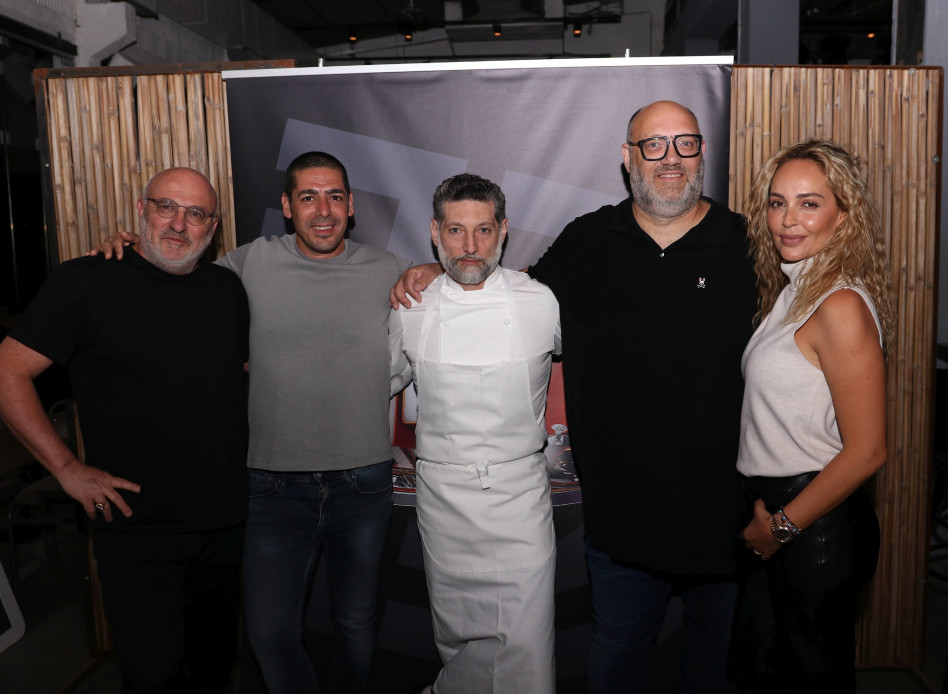 משחקי השף, מירי בוהדנה, מושיק רוט, אסף גרניט, יוסי שטרית, ארז קומורובסקי (צילום: אור גפן)