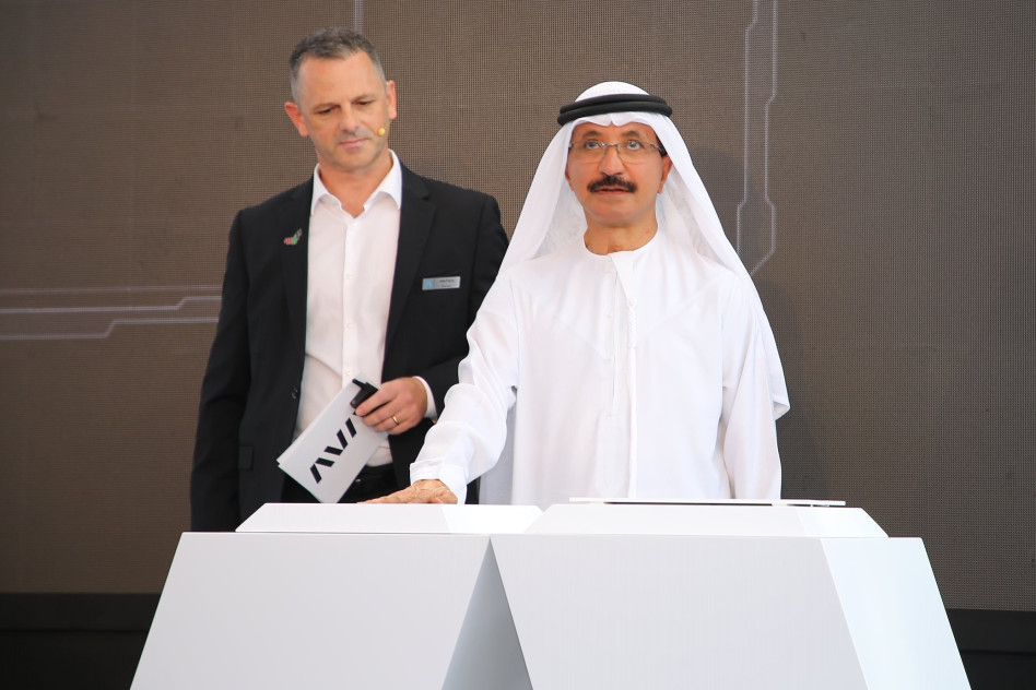 סולטן אחמד בן סוליים ומרק פריין (צילום: Max Events Dubai)