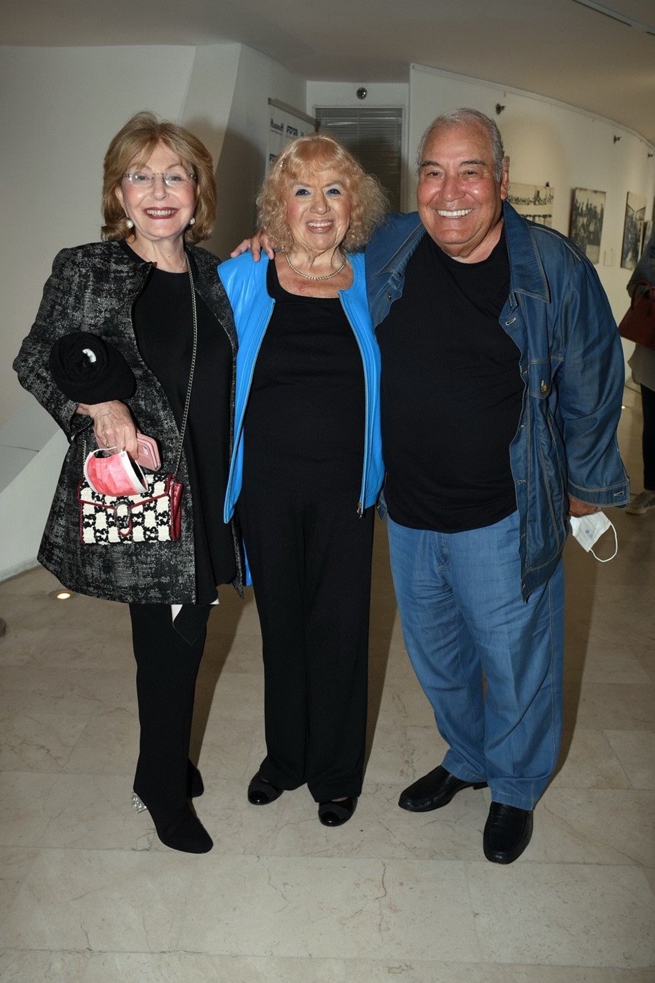 עמי וליזיקה שגיא וציפי רובין (צילום: אביב חופי)