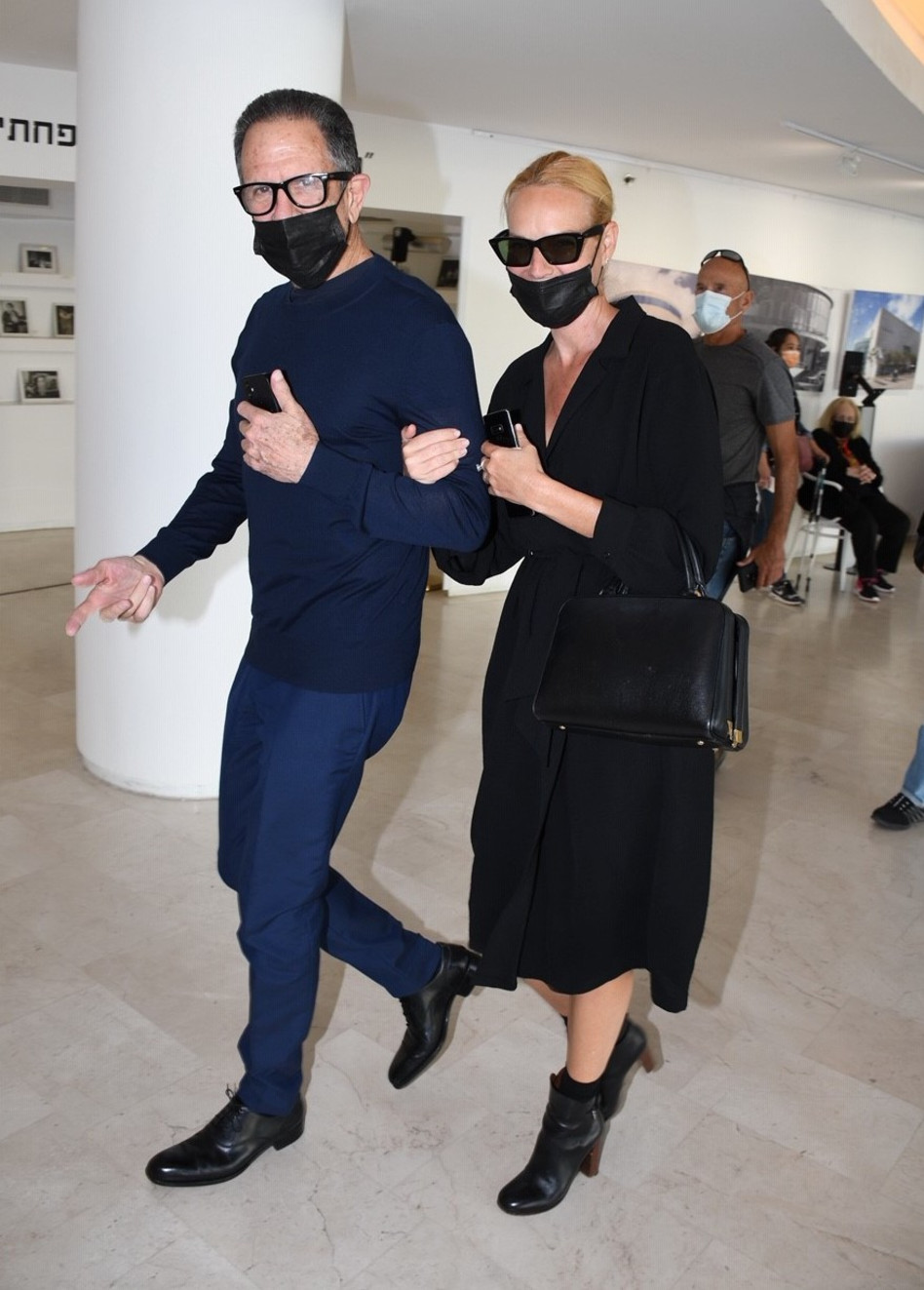 גלית גוטמן ויגאל אהובי (צילום: אביב חופי)