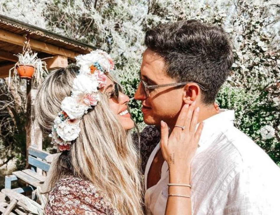 דנית גרינברג, ברק חקמט (צילום: צילום מסך אינסטגרם)