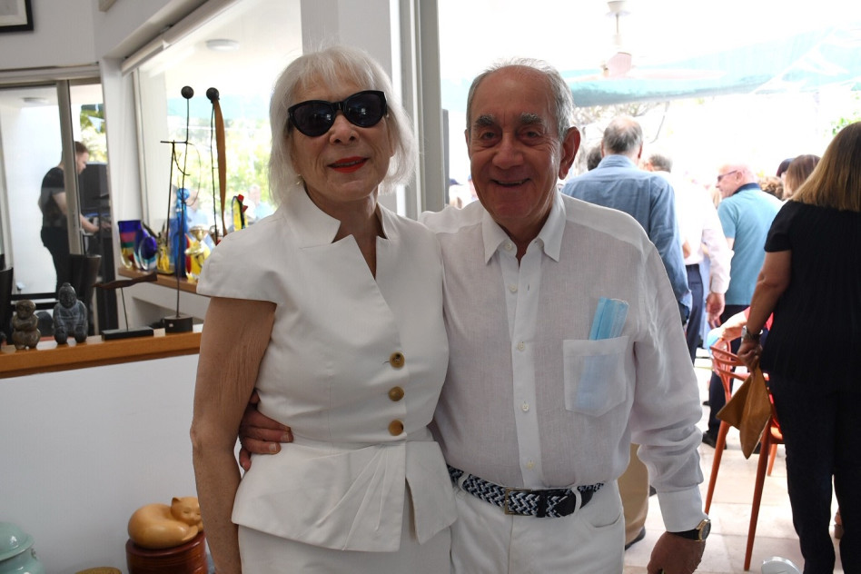 אלפרד וחווה אקירוב (צילום: אביב חופי)