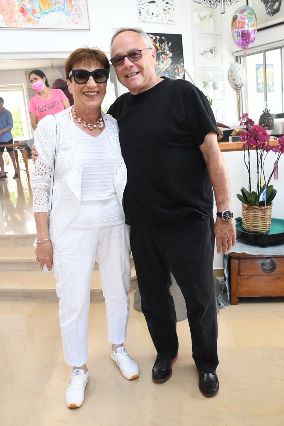 יאיר ואילנה המבורגר (צילום: אביב חופי)