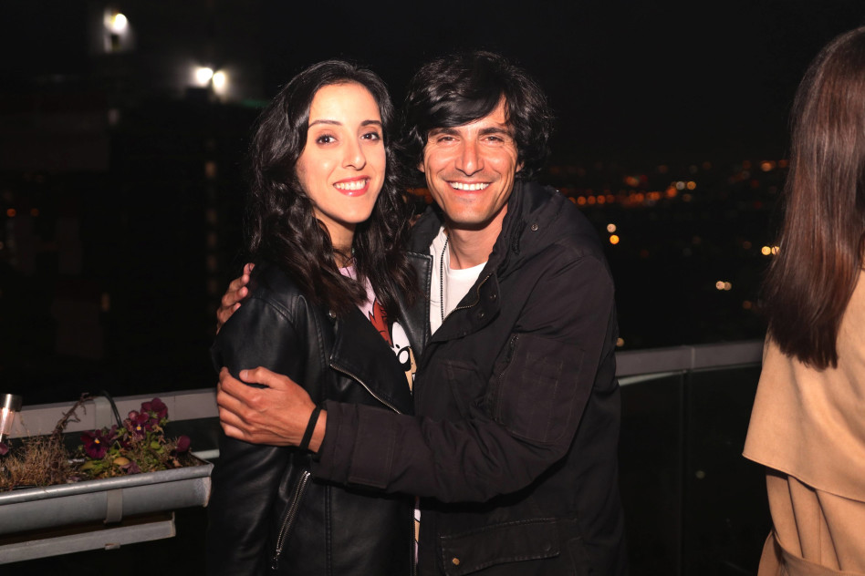 מני ממטרה, פרלה דנוך (צילום: אור גפן)