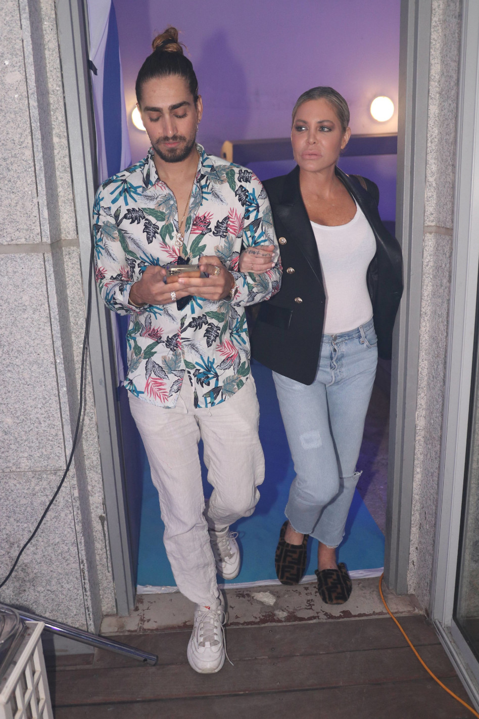 ג'ניפר סנוקל ושון בלאיש (צילום: אור גפן)