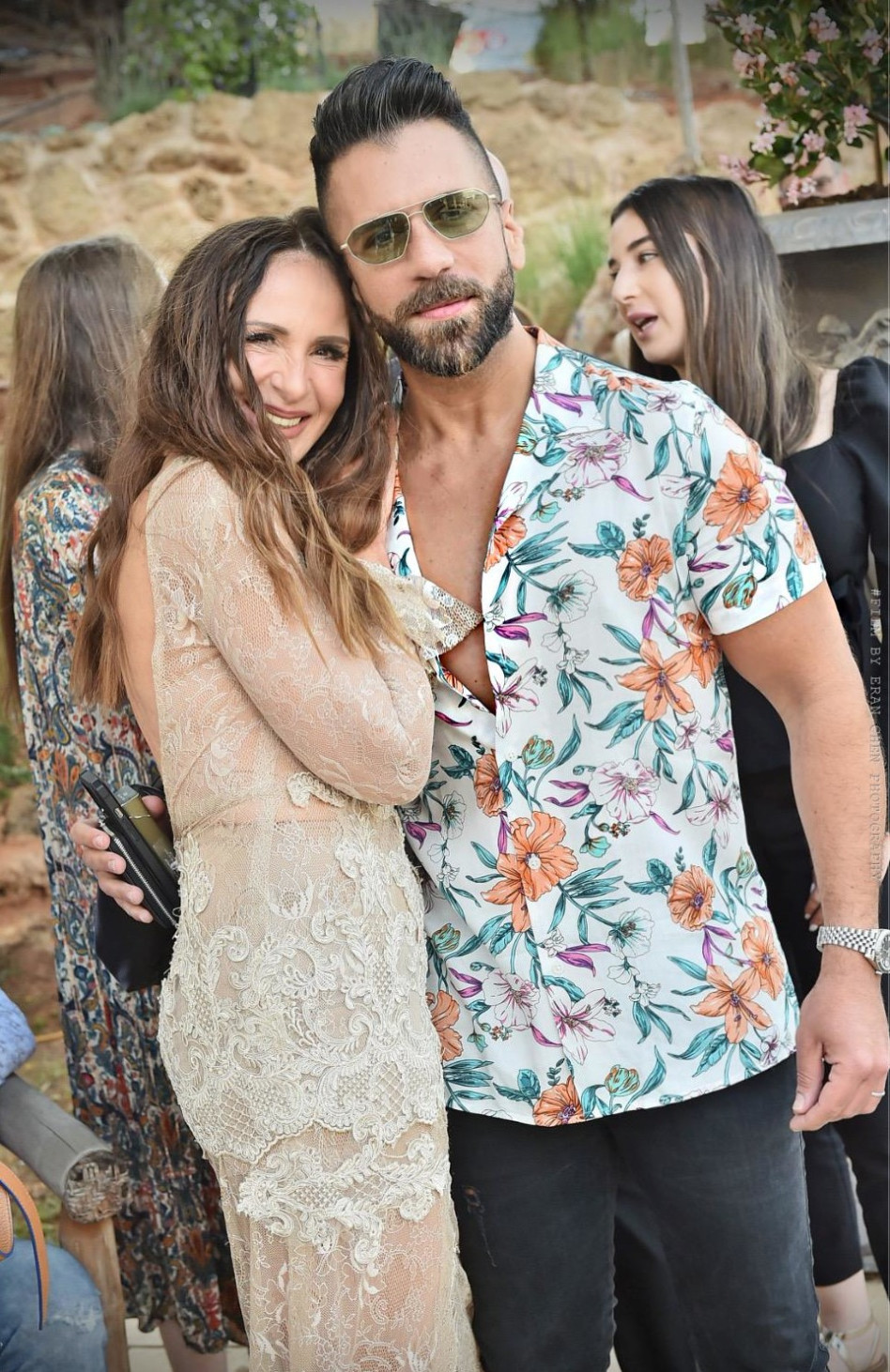 צחי קומה, לאה שנירר (צילום: ארן חן צלמים)