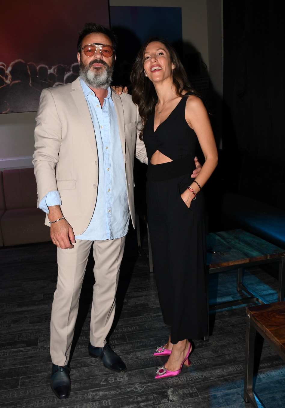 אקי אבני, ניקול מילר (צילום: אביב חופי)